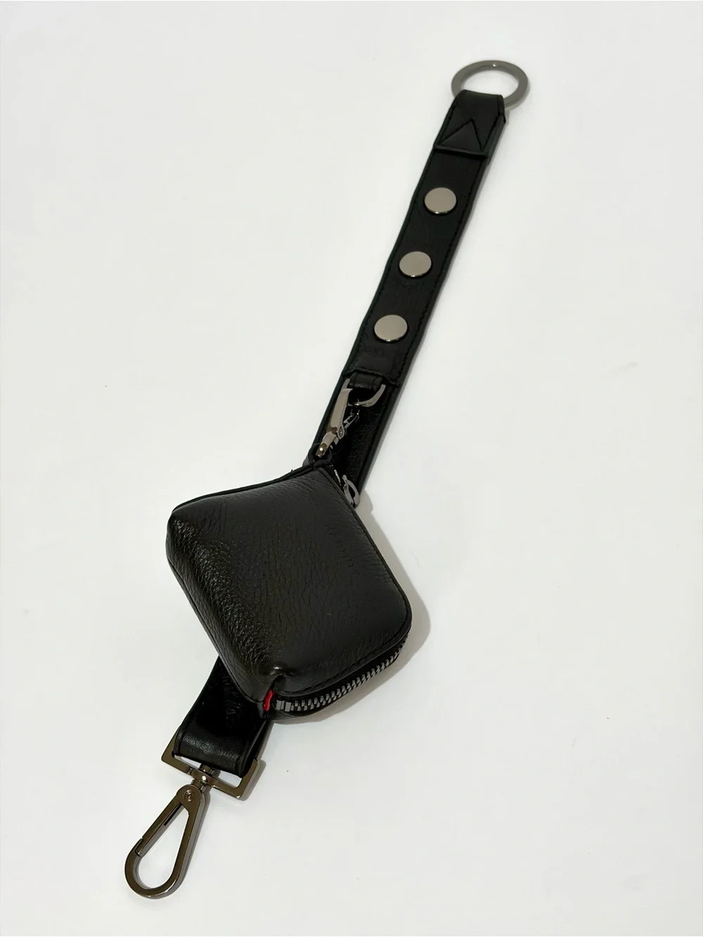 Hammitt Black Leather Edwards Strap Extender (Syd Pouch Attachment)